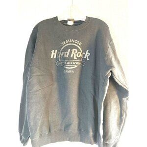 Hard Rock Hotel Mens Graphic/Logo Sweat Shirt Black Size L